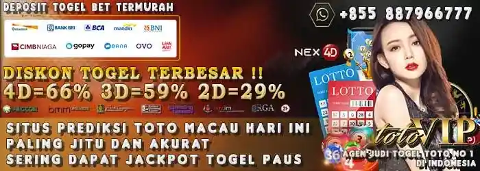 Situs Prediksi Toto Macau Hari Ini Paling Jitu dan Akurat Sering Dapat Jackpot Togel Paus