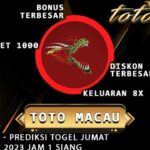 Macau 13:00 - Prediksi Togel Jumat 22 Desember 2023 Jam 1 Siang